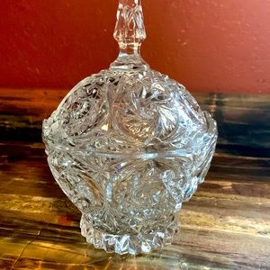 Crystal candy dish